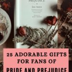 Pinterest image for Pride and Prejudice gifts article