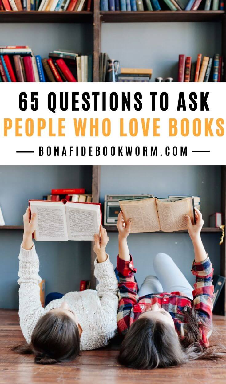 65 Conversation Questions About Books And Reading - Bona Fide Bookworm