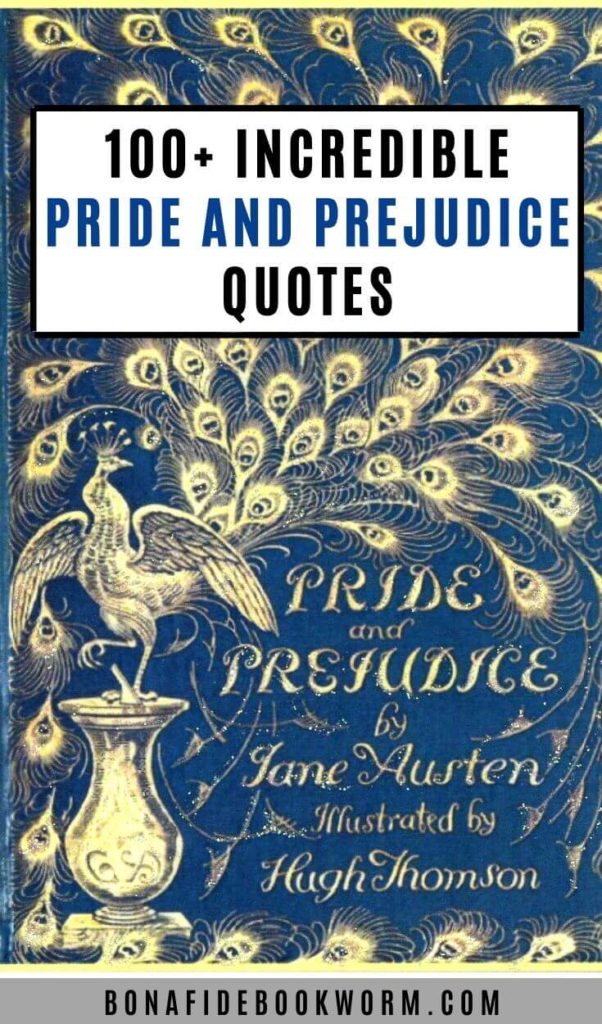 Pinterest image for Pride and Prejudice quotes article