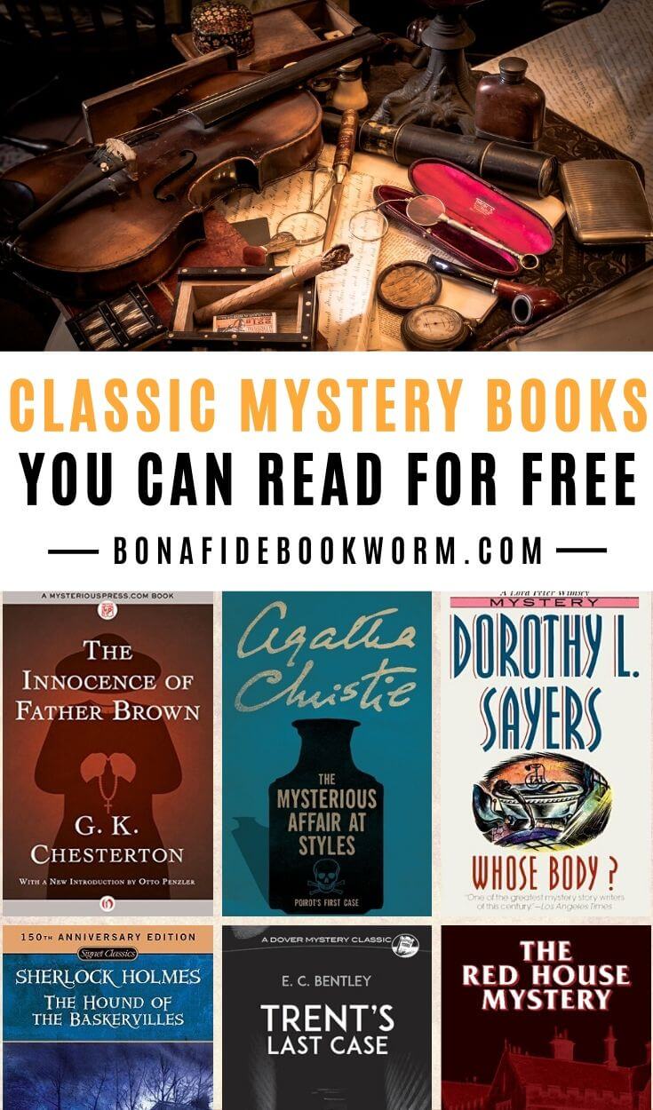 10+ Free Mystery Books To Read Online Today Bona Fide Bookworm