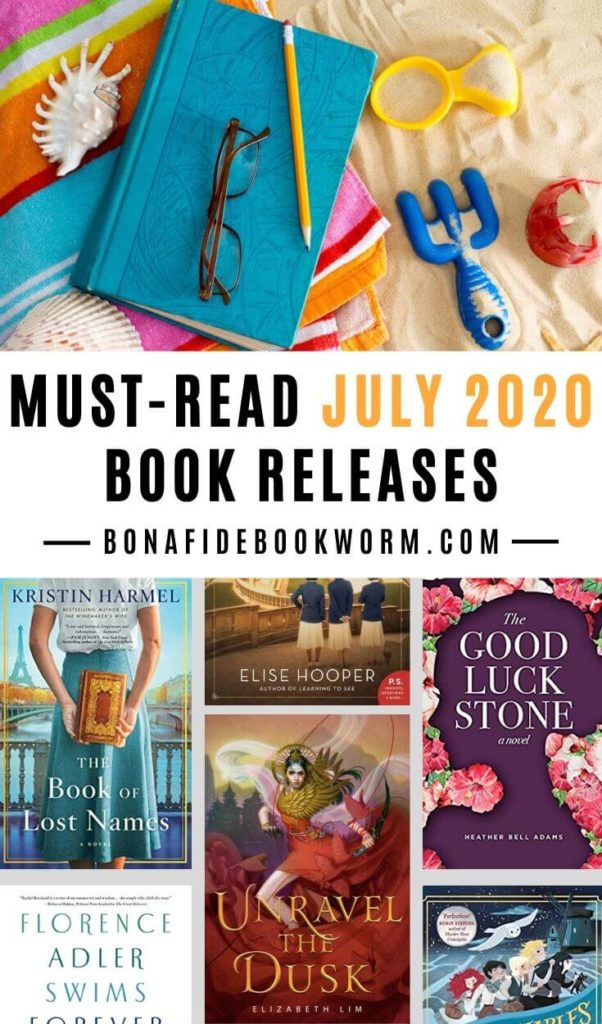 Pinterest image for July 2020 new book releases article