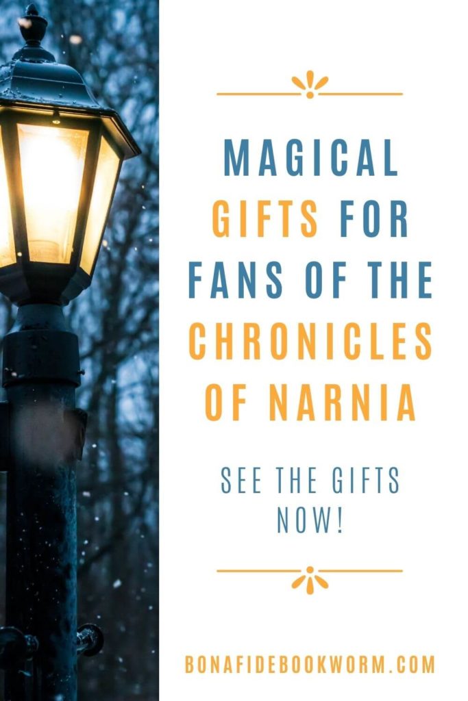 Pinterest image for Narnia gifts article