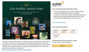 How to Gift Audible Credits by Buying Credits or Using Your Own - Bona