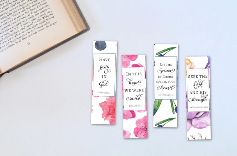 The Best Printable Bible Bookmarks - Bona Fide Bookworm