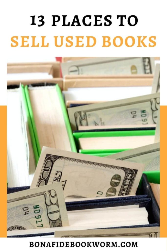 Pinterest image for places to sell books article