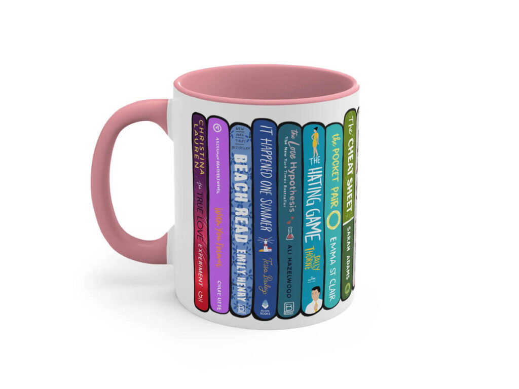 3D Book Wrap Mug 11oz Mug Design 3D Bookshelf Mug 3D Sea Mug Wrap 11oz Mug  Book Lover Mug Coffee Mug Gift for Book Reader 