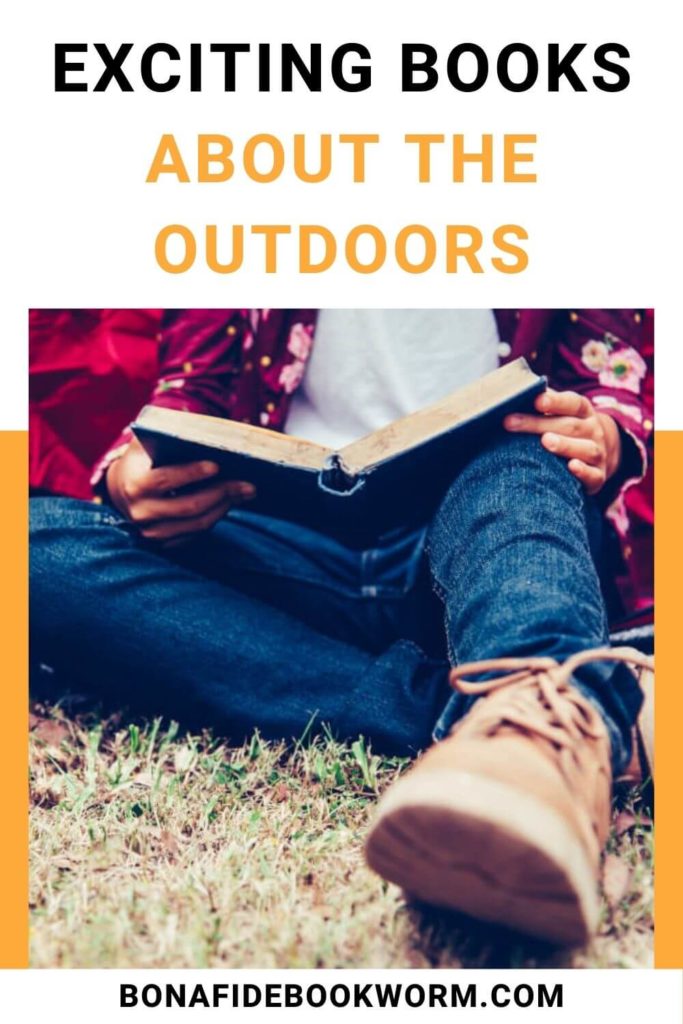 Pinterest image for books about the outdoors article