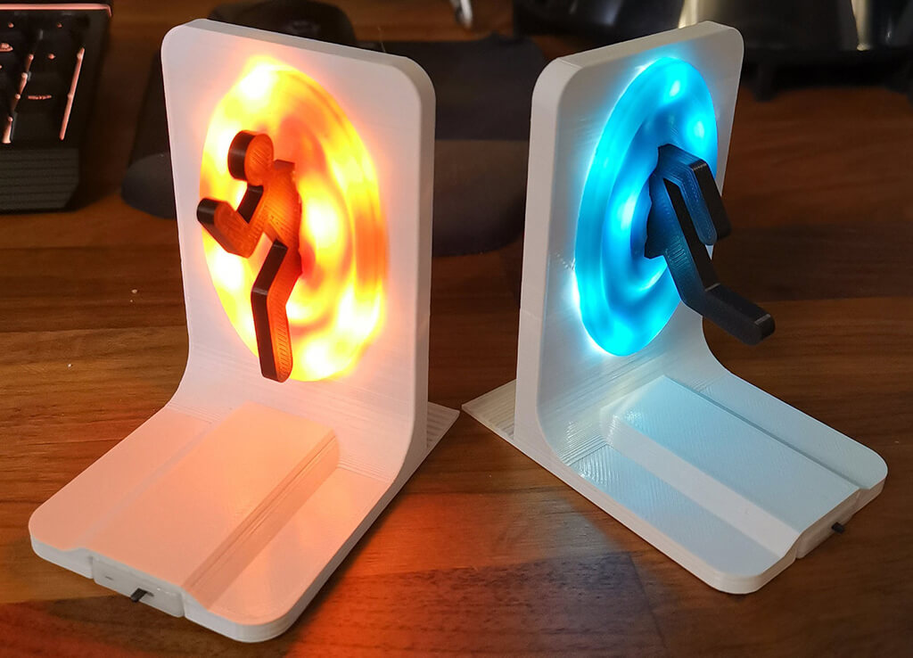 Light up portal bookends by K132Store
