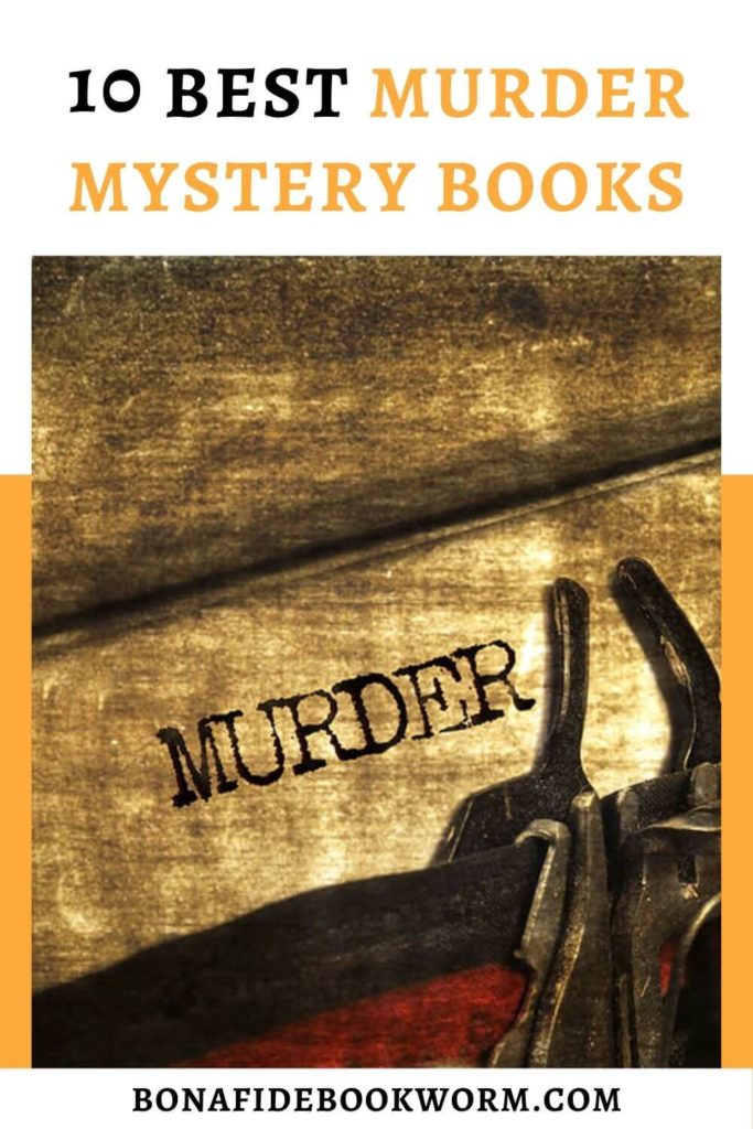 Pinterest image for murder mystery books article