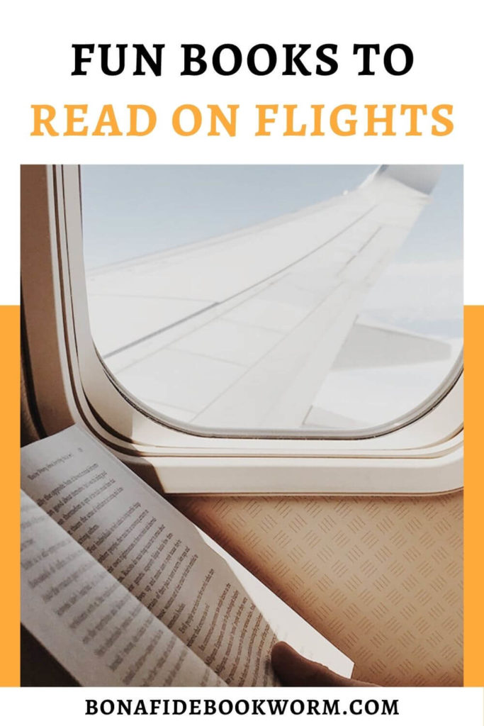 Pinterest image for books to read on flights article