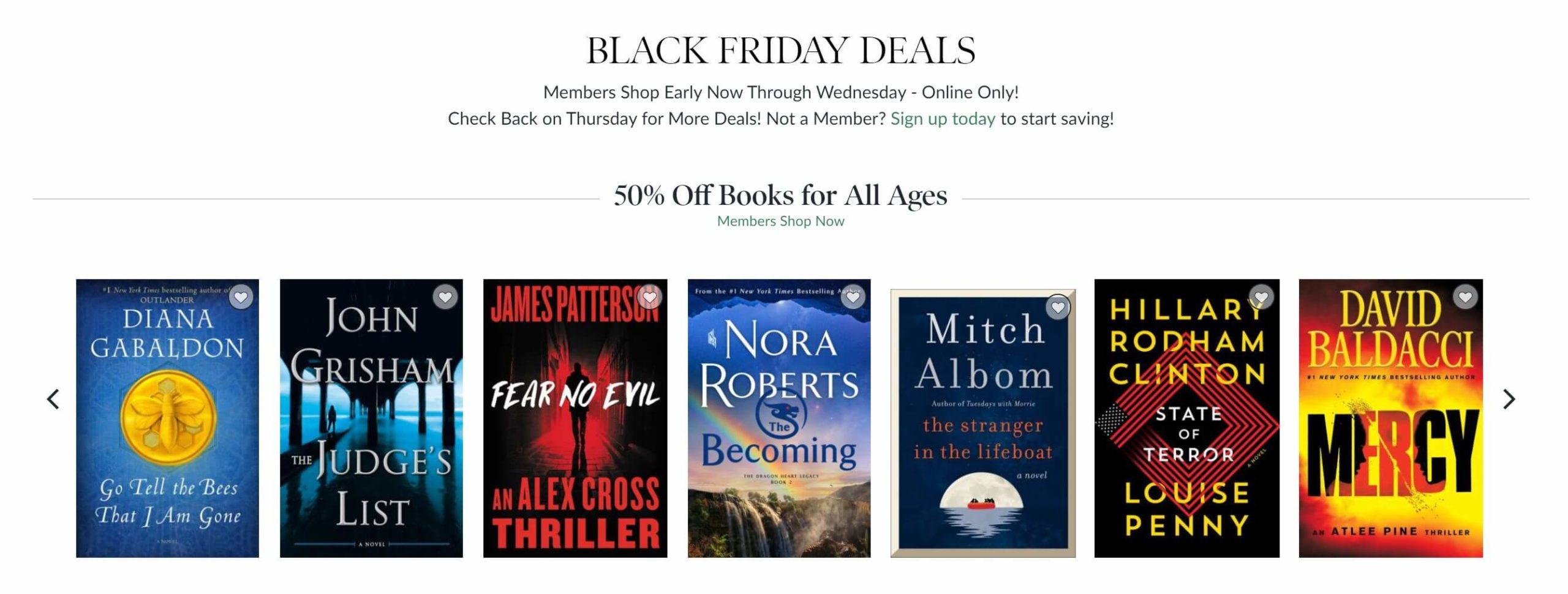 Best Barnes and Noble Black Friday Deals 2023 Bona Fide Bookworm