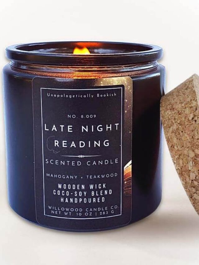 13 Best Book Candles for Cozy Reading Story