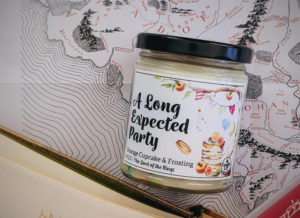 Candle named "A Long Expected Party" by CandleLITCreations20